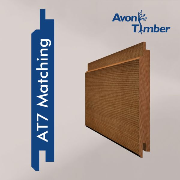 Cedar Type AT7 Cladding (Per Metre) Avon Timber