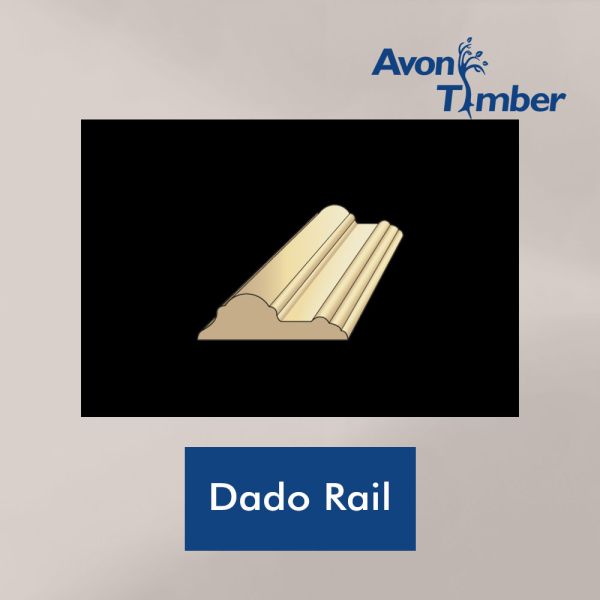Redwood Dado Rail (Per Metre)