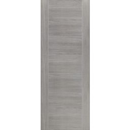 Palermo Pre-Finished White Grey Laminate Internal Door 