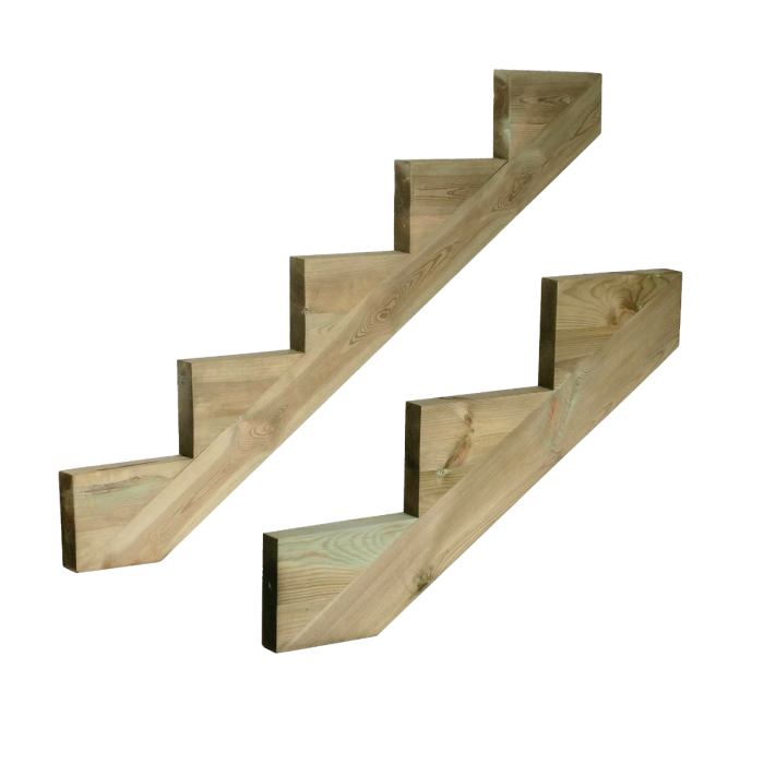 Decking string for steps