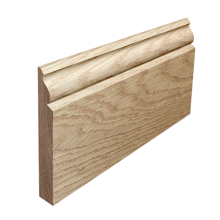 small ogee oak skirting board small ogee oak skirting board