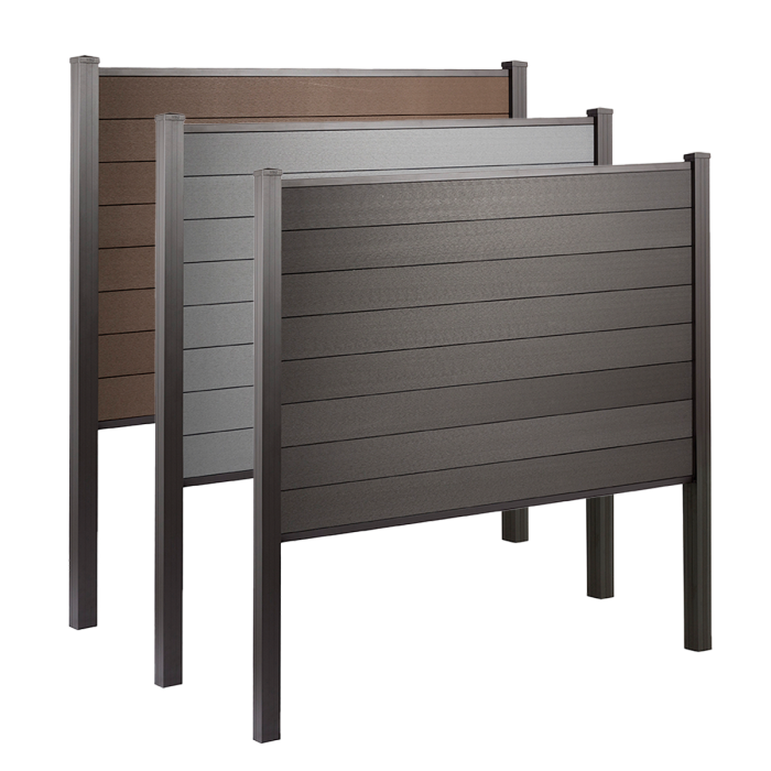 composite garden fence