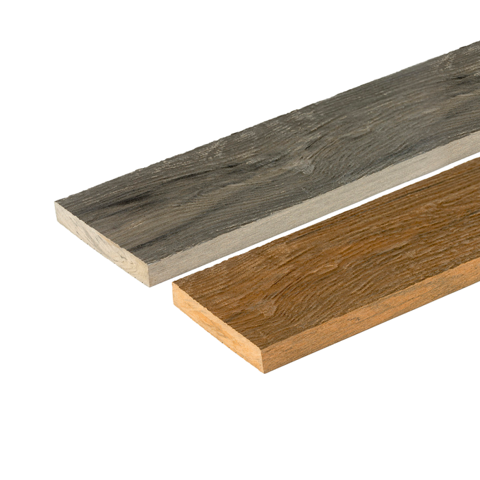 rustic composite decking boards with solid core by saige