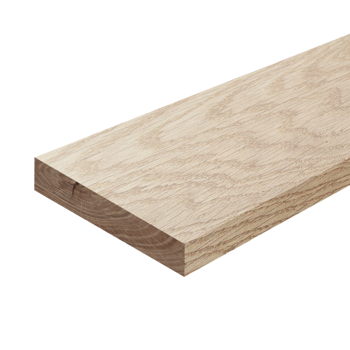 PLAIN FACED SOLID OAK DOOR LINING SET