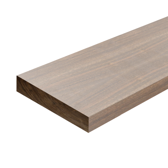 PLAIN FACED SOLID WALNUT DOOR LINING SET