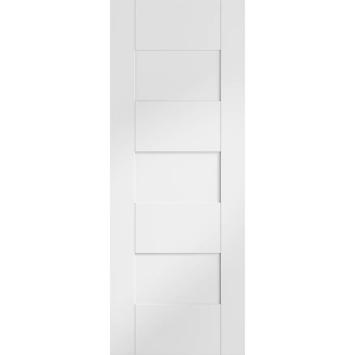 White Pre-Finished Internal Door: Type Perugia