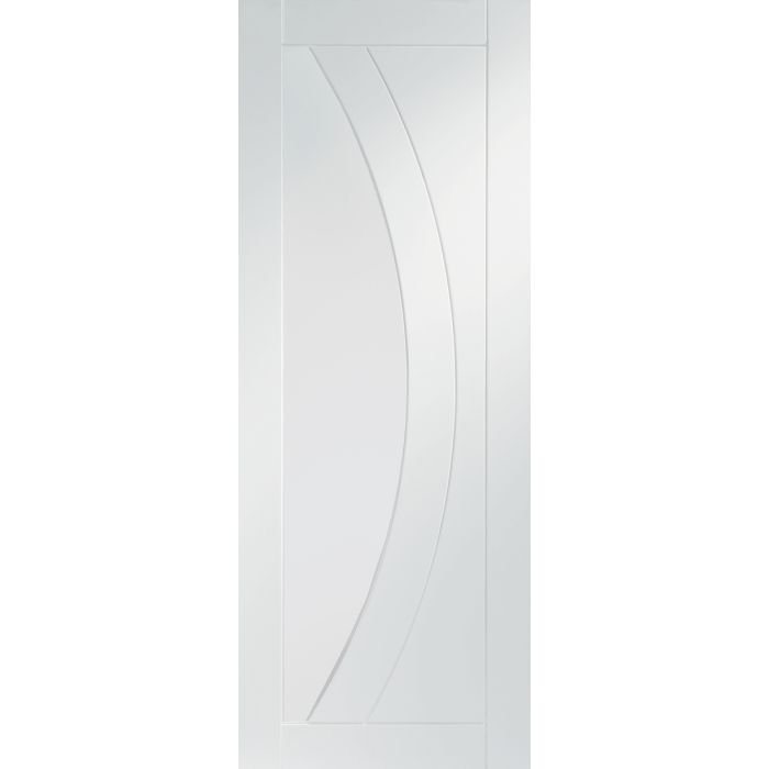 White Primed Internal Fire Door: Type Salerno