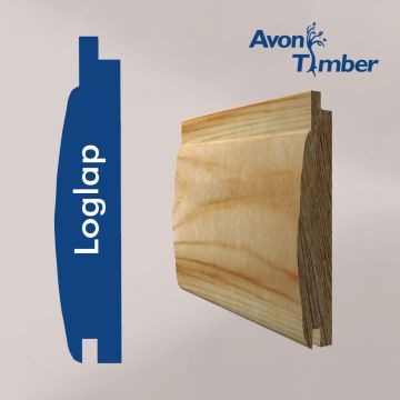 22x100mm Redwood T&G Loglap