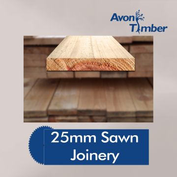 25mm Unsorted Redwood Joinery
