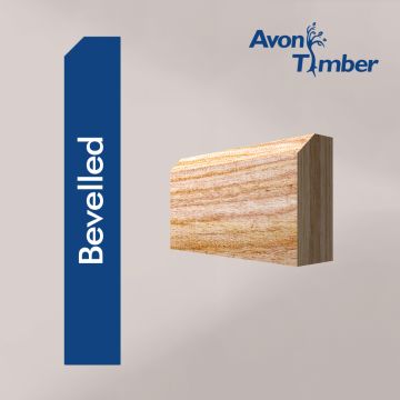 Solid American White Ash Bevelled Architrave (Per Metre)