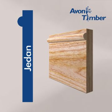 Solid American White Ash Jedan Skirting (Per Metre)