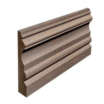 Solid American Black Walnut Barrett Skirting (Per Metre)