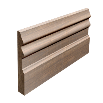 Solid American Black Walnut Bishop Skirting (Per Metre)