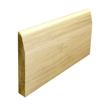Solid Tulipwood Chamfered Skirting (Per Metre)