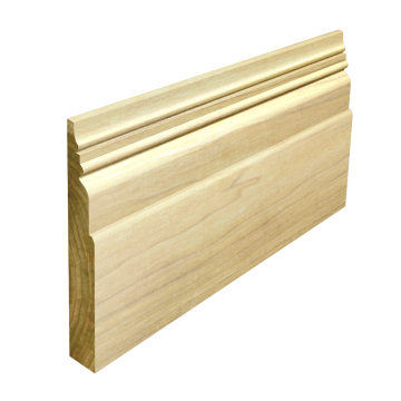 Solid Tulipwood Chime Skirting (Per Metre)