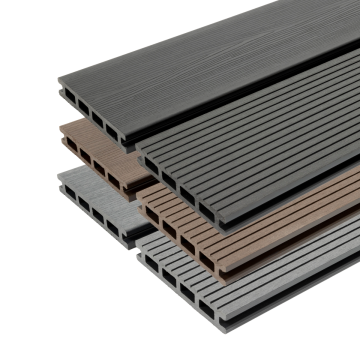 23 x 143 x 3.6m Hollow Core Mid-Groove/Timber Texture Composite Saige Longlife Decking
