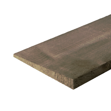 Brown Treated Feather Edge Board