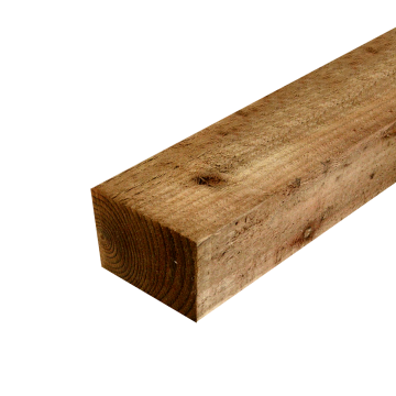 75x100mm Sawn Post Brown Treated
