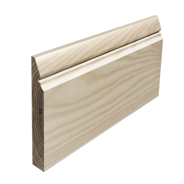 Solid American White Ash Gladius Skirting (Per Metre)