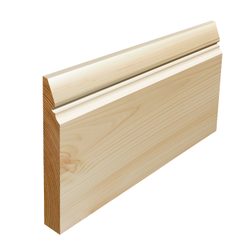 Solid Pine Gladius Skirting (Per Metre)