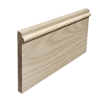 Solid American White Ash Jedan Skirting (Per Metre)