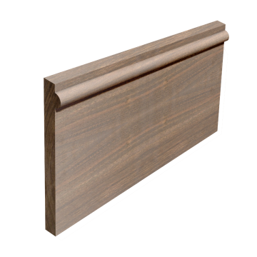Solid American Black Walnut Jedan Skirting (Per Metre)