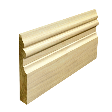 Solid Tulipwood Jupiter Skirting (Per Metre)