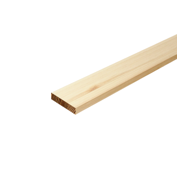 2.4m Planed Square Edge Stripwood
