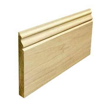 Solid Tulipwood 15mm Ogee Skirting (Per Metre)