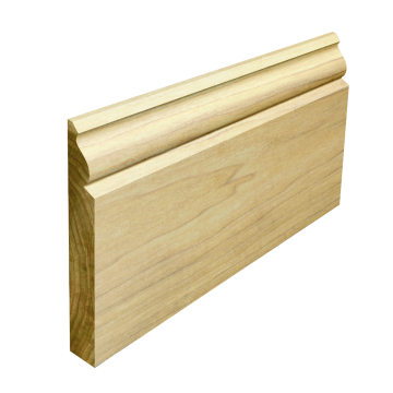 Solid Tulipwood Small Ogee Skirting (Per Metre)