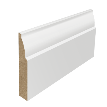 Ovolo White Primed MDF Architrave