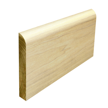 Solid Tulipwood Pencil Round (18mm Radius) Skirting (Per Metre)