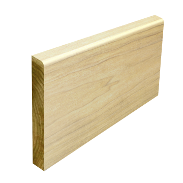 Solid Tulipwood Pencil Round (6mm Radius) Skirting (Per Metre)