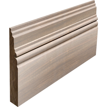 Solid American Black Walnut Saturn Skirting (Per Metre)