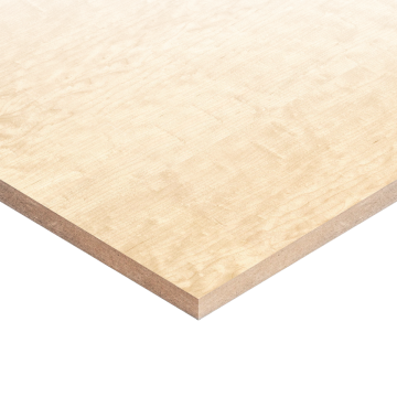 Decorative Veneered MDF Maple Two Sides A/B Quality