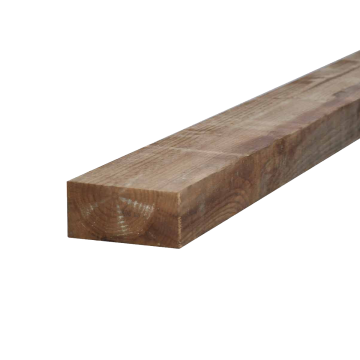 100x200mm Brown Treated Railway Sleeper
