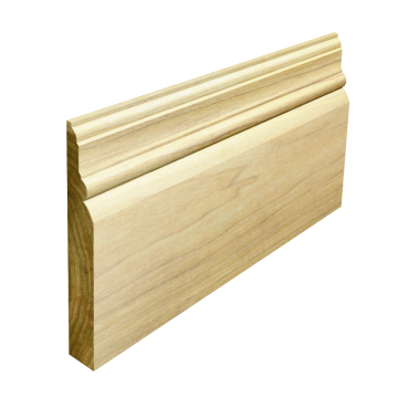 Solid Tulipwood Tower Skirting (Per Metre)