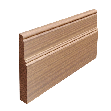 Solid Sapele Vigil Skirting (Per Metre)