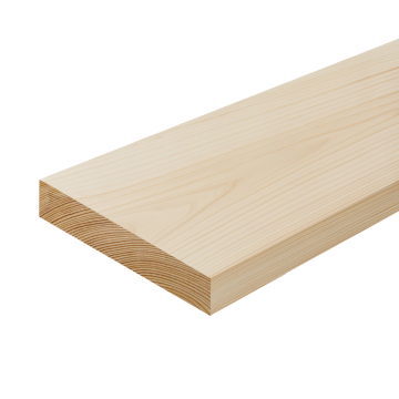 PLAIN FACED SOLID PINE DOOR LINING SET