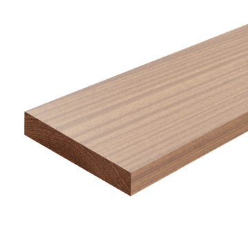 PLAIN FACED SOLID SAPELE DOOR LINING SET