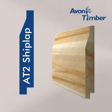 Larch Type AT2 Shiplap Cladding (Per Metre) 