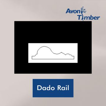 Redwood Dado Rail (Per Metre)