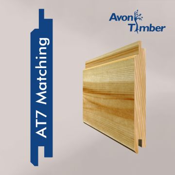 Larch Type AT7 Cladding (Per Metre) 