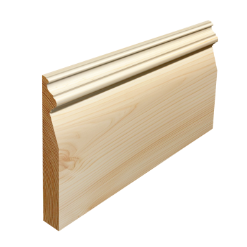 antique pine skirting board