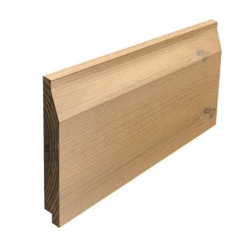 shiplap heat treated redwood