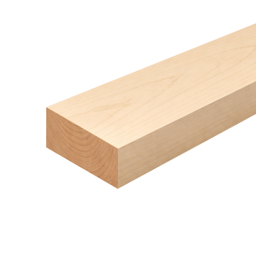 planed all round white maple