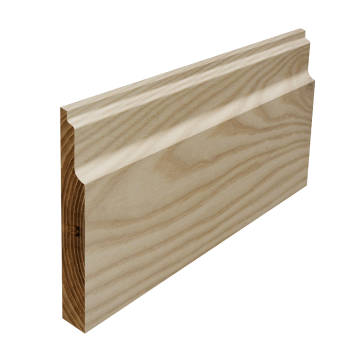 lambs tongue ash skirting board