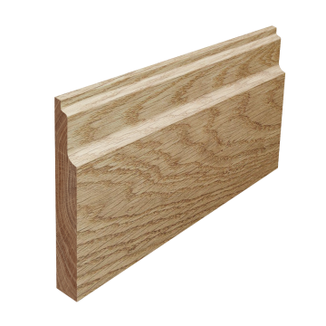 lambs tongue oak door architrave