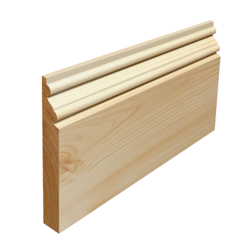 mercury pine skirting board