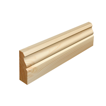 25x75mm Redwood Ogee Architrave